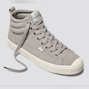 Women's Size 12 CARIUMA OCA High Cloud Grey Suede Sneaker